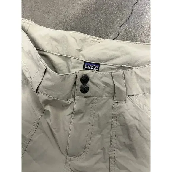 Patagonia Stretch Women's Capri Pants Size 6 Lightweight Yoga Hiking Gym - Picture 5 of 7